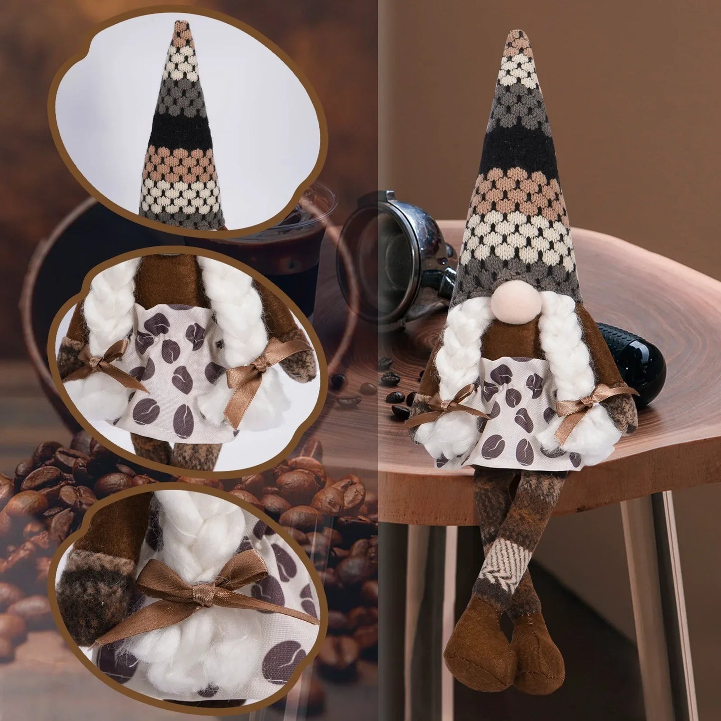 Weihnachtswichtel – Trendige Strickdeko