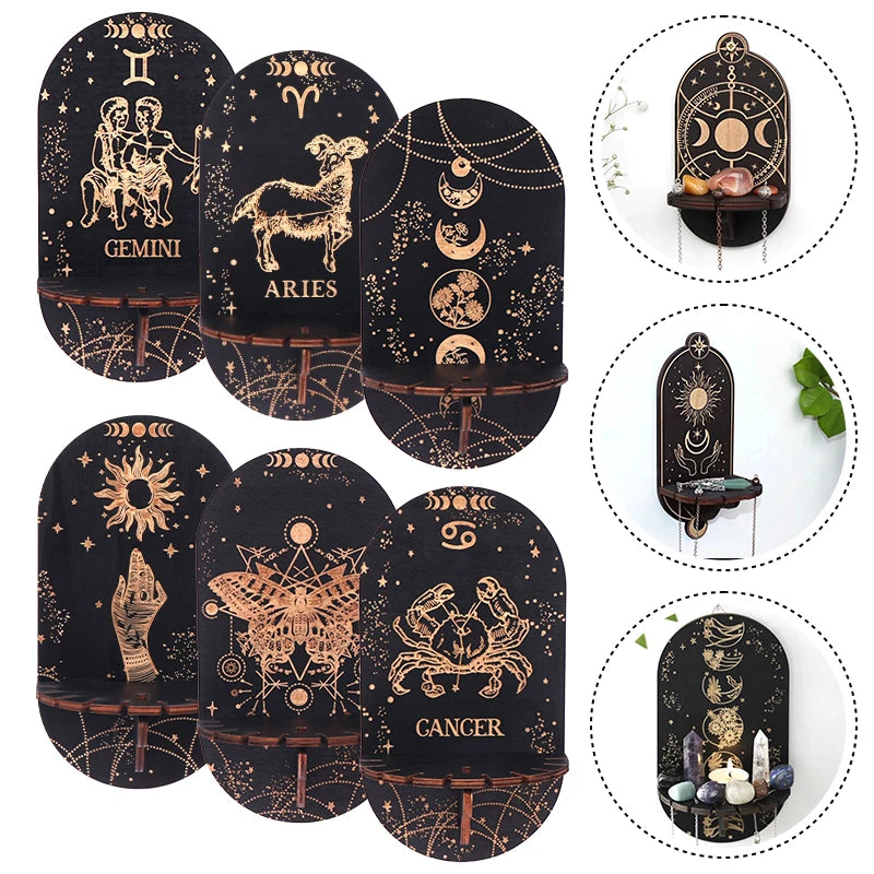 Boho-Wandregal – Licht & Bedeutung