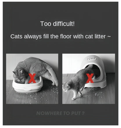 Komfort& Sauberkeit mit Stil- Katzenstreumatte - sunny.side-Productions