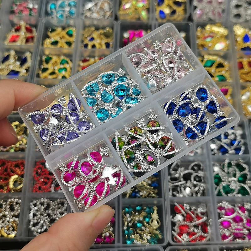 Nail Charms – Glitzernde Strass-Deko