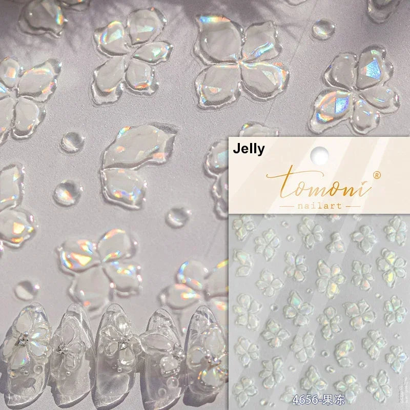 Nail Sticker – Blumen & Kirschblüten