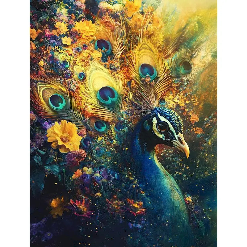 Diamondpainting - Königlicher Pfau