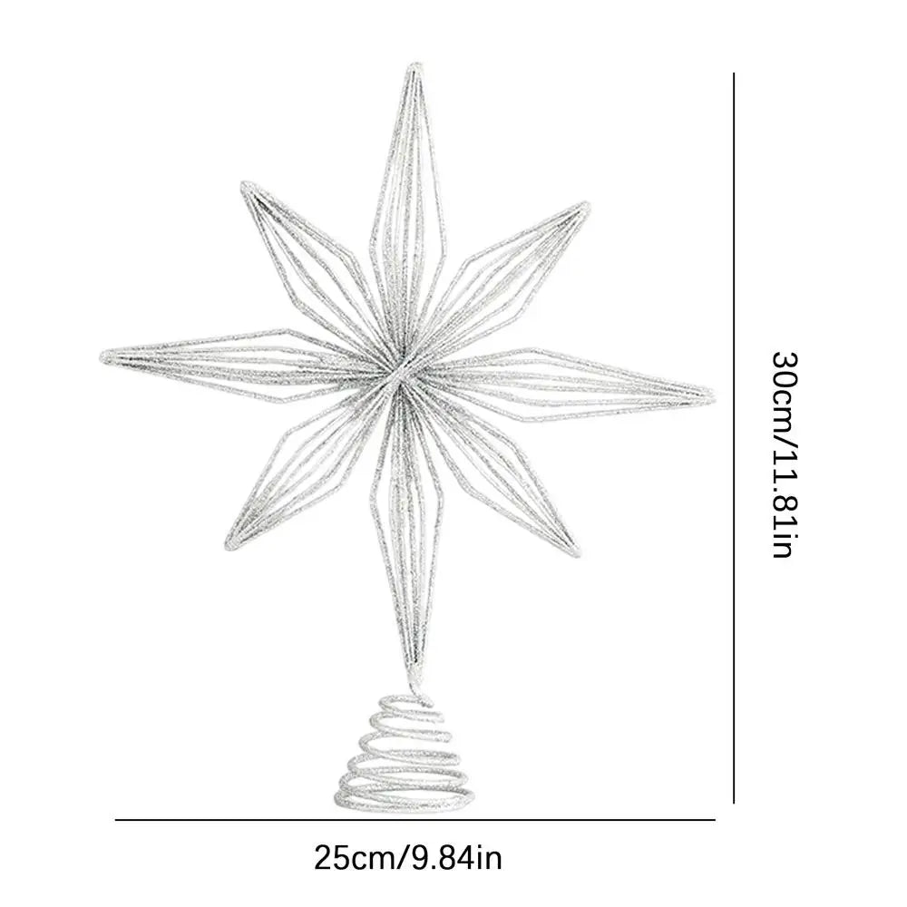 Weihnachtsbaumspitze – Stern Design