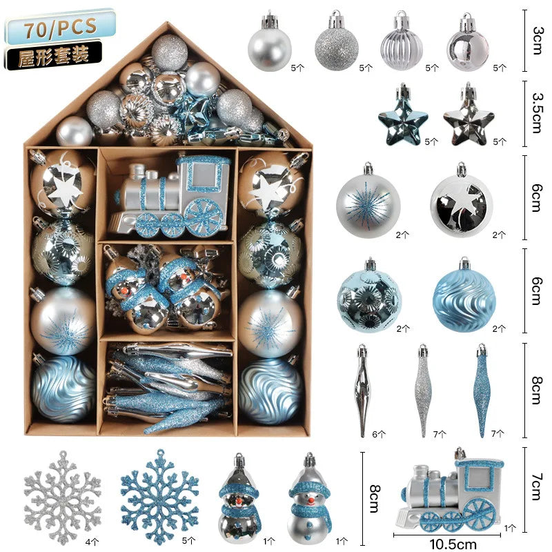 Weihnachtsdeko-Set – Festliche Ornamente