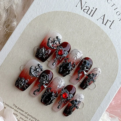 Gothic Glam Press-On Nails