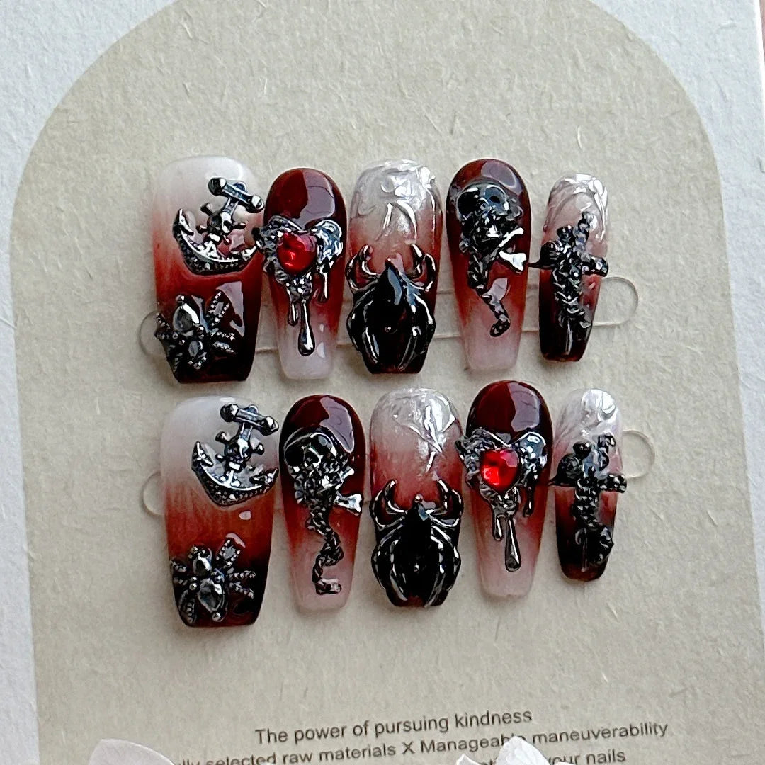 Gothic Glam Press-On Nails