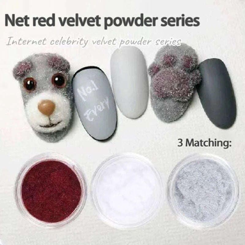 Velvet Nail Powder – Samt-Effekt