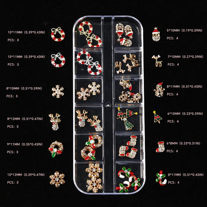 Nail Charms Weihnachten