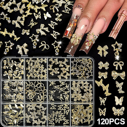 Set Nail Charms – edler 3D Glanz