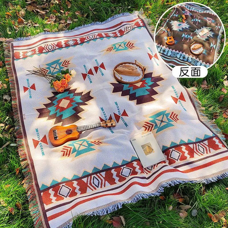 Festival-Picknickdecke – Boho Style