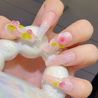 3D-Nagelformen – feinste Blüten