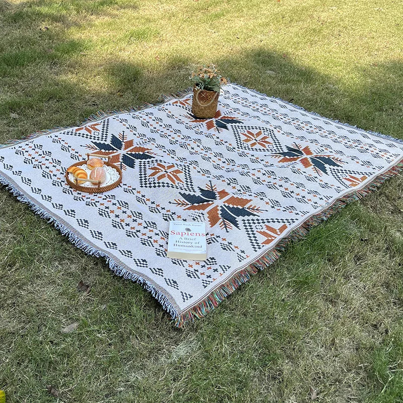 Festival-Picknickdecke – Boho Style