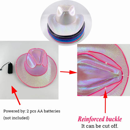 LED Festival-Cowboyhut