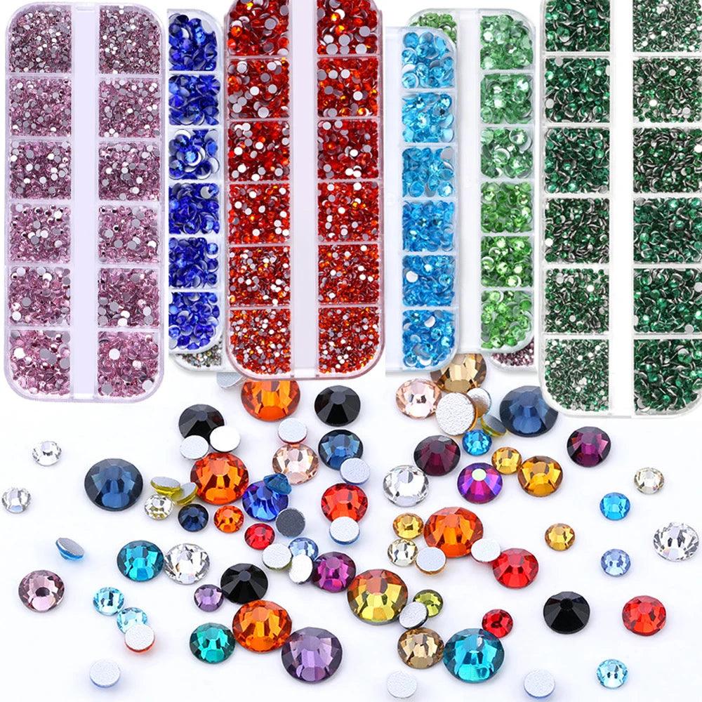 Nail Rhinestones Box – funkelnde Strasssteine