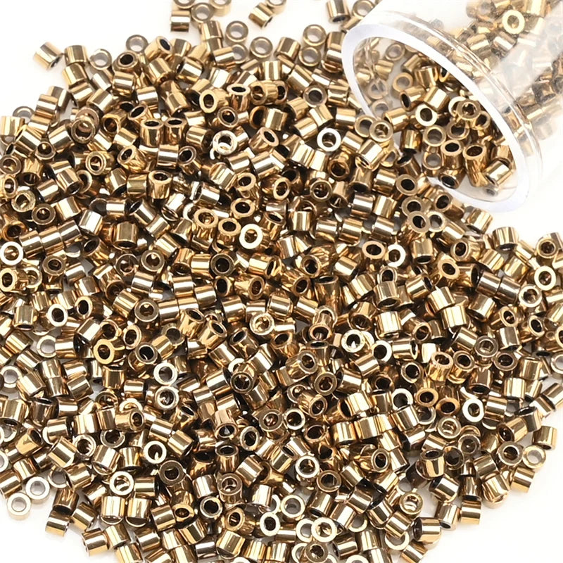 Mini-Glasperlen – Metallic Inspiration