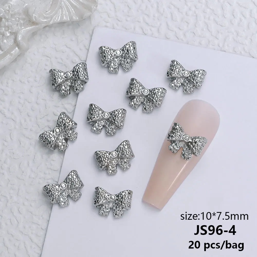 3D Schmetterlings Nail Charms