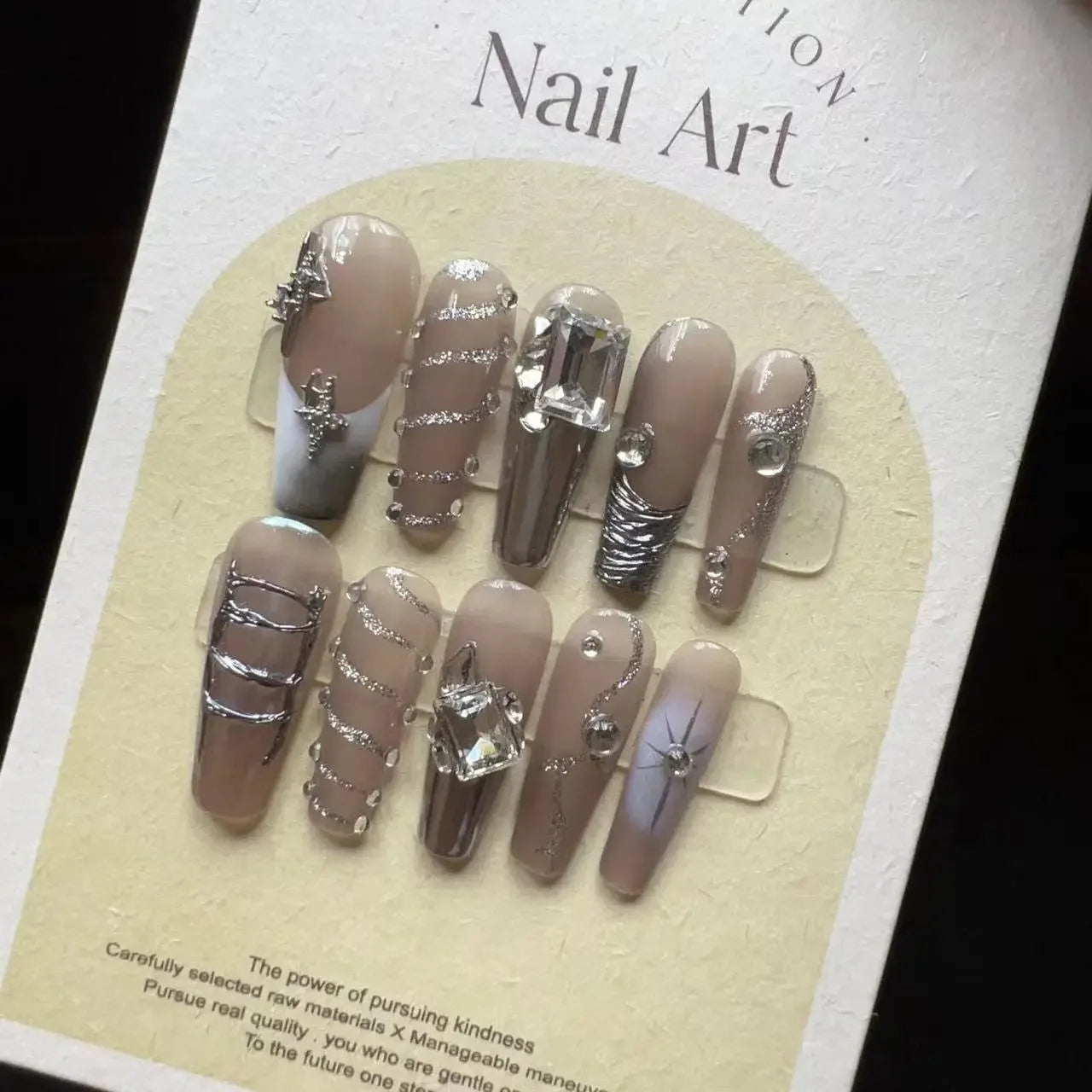 Gothic Glam Press-On Nails