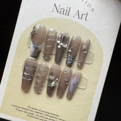 Gothic Glam Press-On Nails