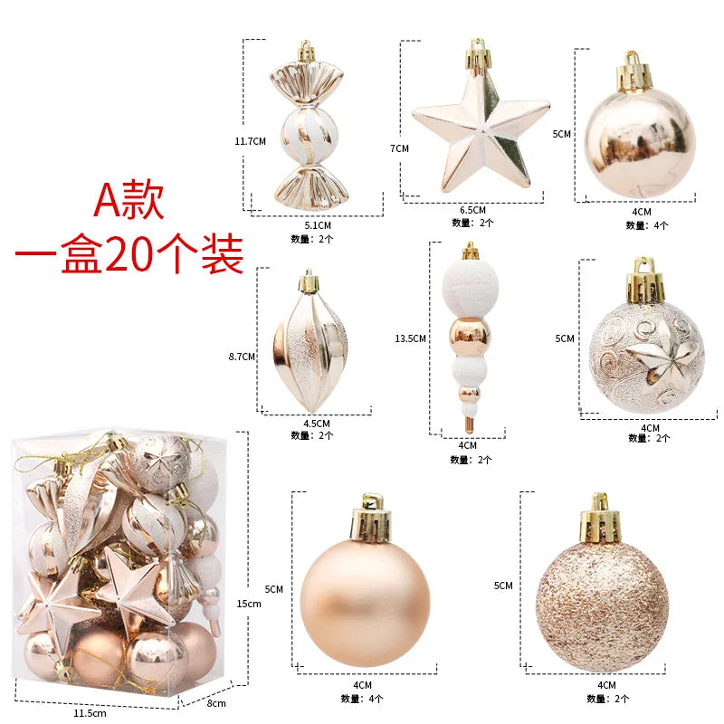 Weihnachtskugeln – Eleganter Baumschmuck