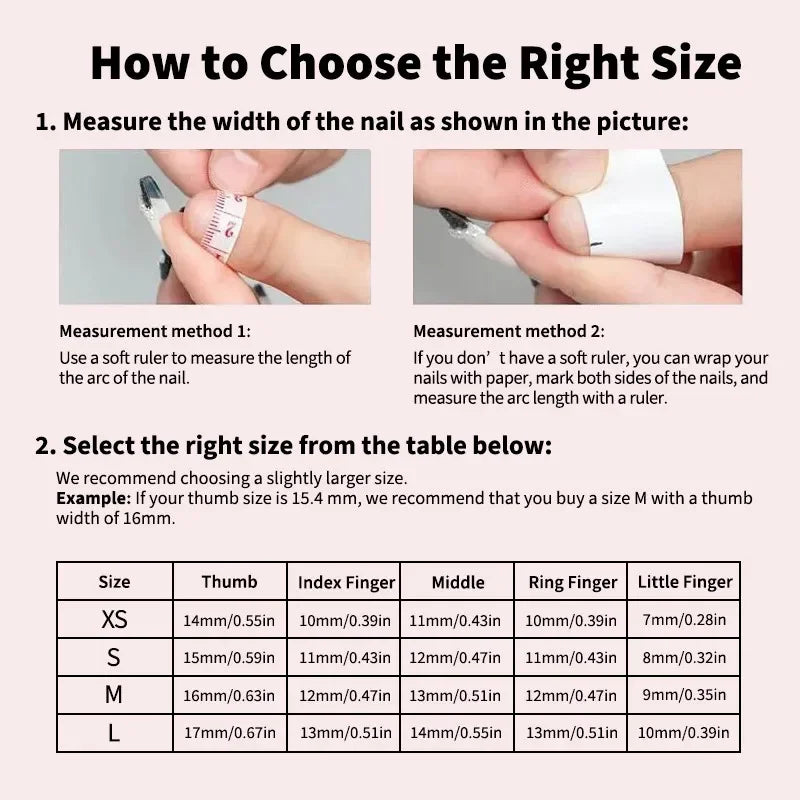 Press-On Nails – Dark Style