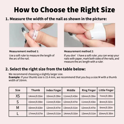 Press-On Nails – Dark Style