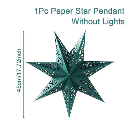 Leuchtender Weihnachtsstern – Festliche Fensterdeko