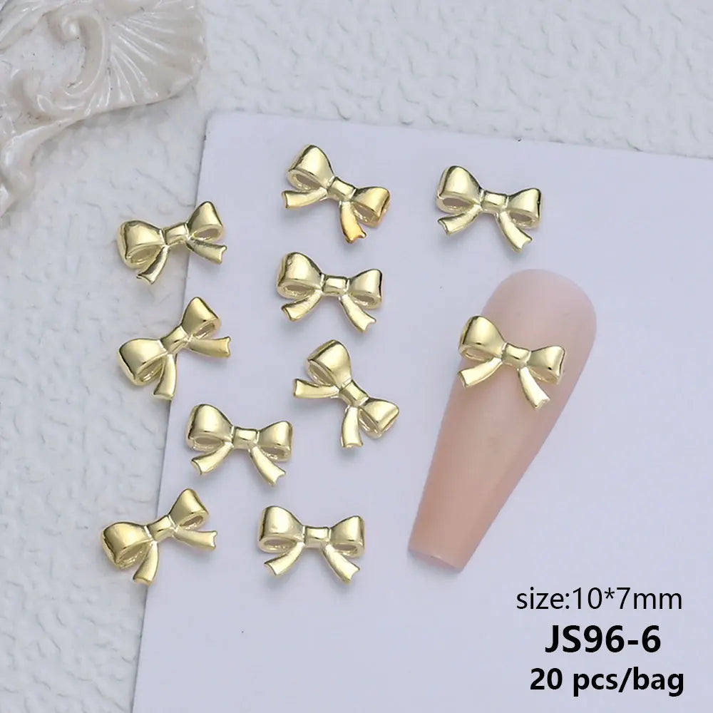3D Schmetterlings Nail Charms