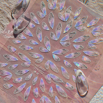 Magische Flügel – 5D Nail Sticker