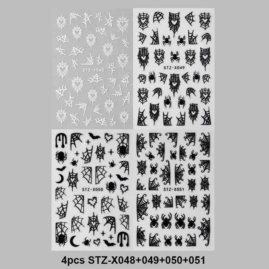 Halloween Nail Sticker – Spooky Designs