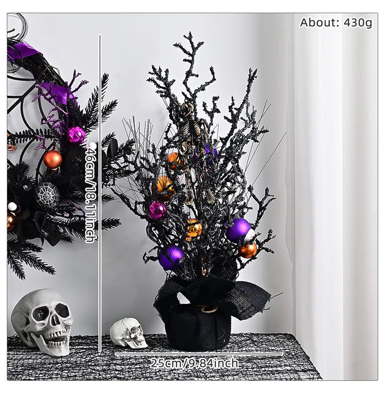 Kranz – Schaurige Türdeko