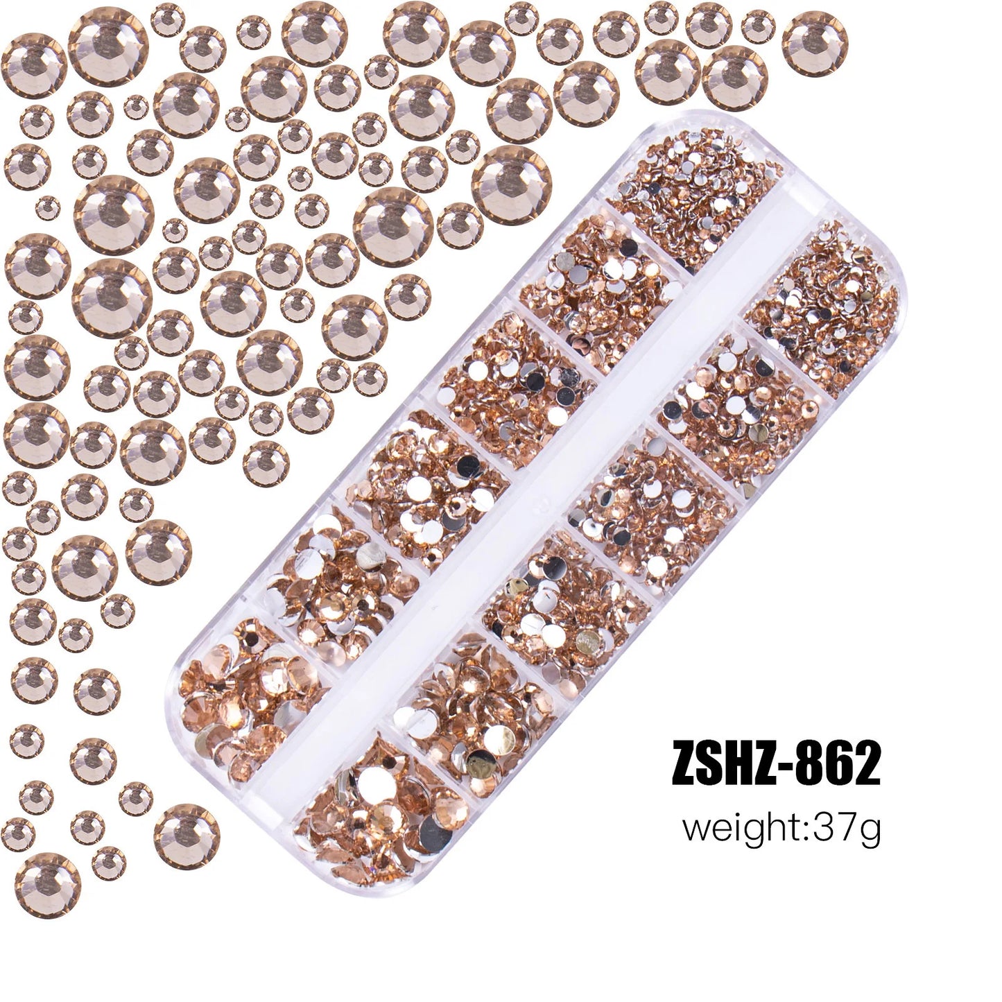 Nail Rhinestones Box – funkelnde Strasssteine