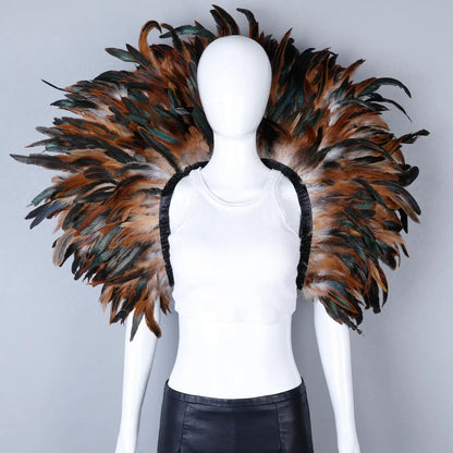 Federschal – Ausdruck der Eleganz