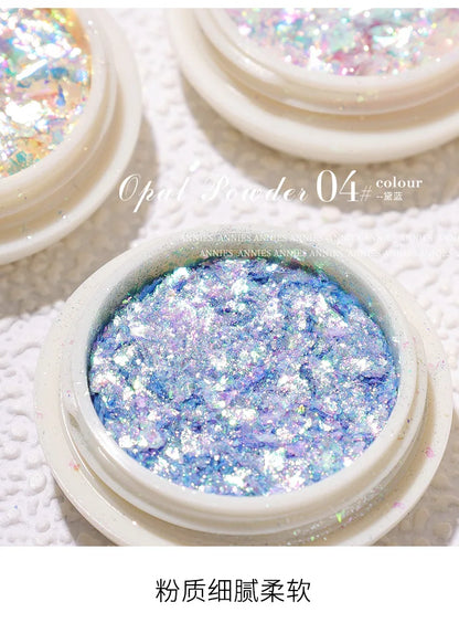 Nail Glitter – Schimmernde Wolken