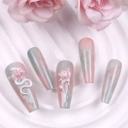 3D-Nagelformen – feinste Blüten