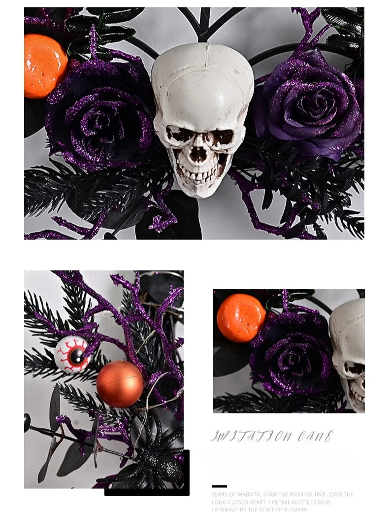 Kranz – Schaurige Türdeko