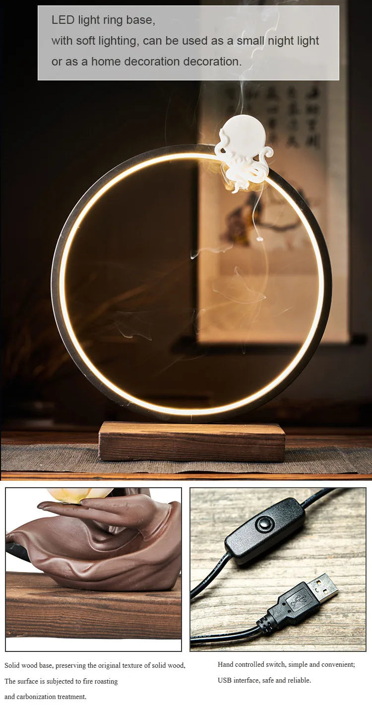 Quelle der Entspannung- Lotus Reflux Aromadiffusor - sunny.side-Productions