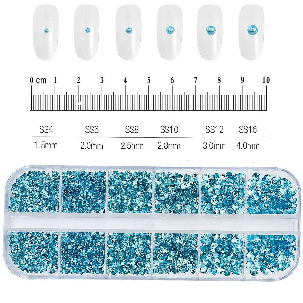 Nail Rhinestones Box – funkelnde Strasssteine