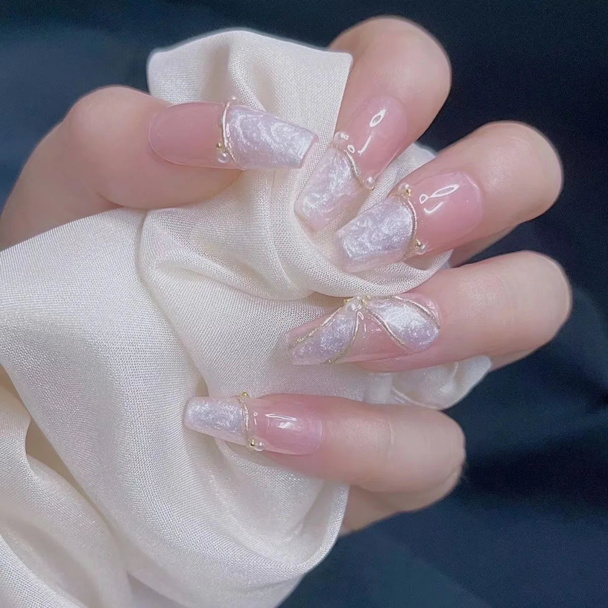 Press-On Nails „Ocean Glow“ - sunny.side-Productions