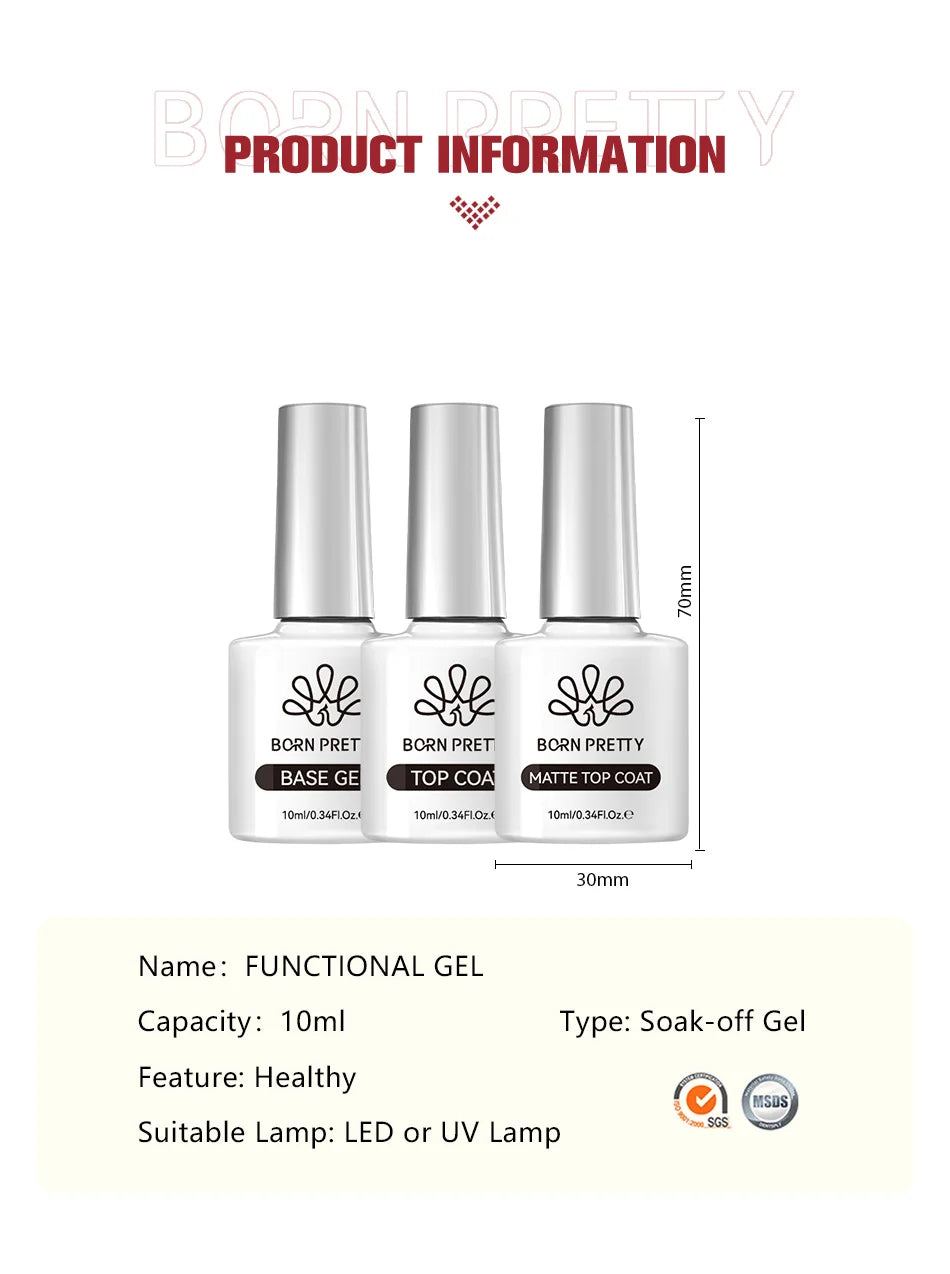 Nail Essentials – Base, Top & Spezialgele