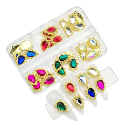 Nail Charms – Glitzernde Strass-Deko