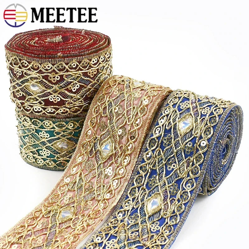 Brokat-Stickband – edles Highlight