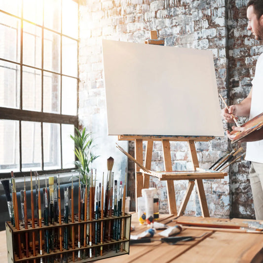 Pinselchaos adé – Dein stylischer Pinselhalter - sunny.side-Productions