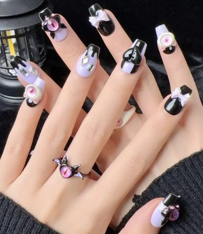 Gothic Glam Press-On Nails