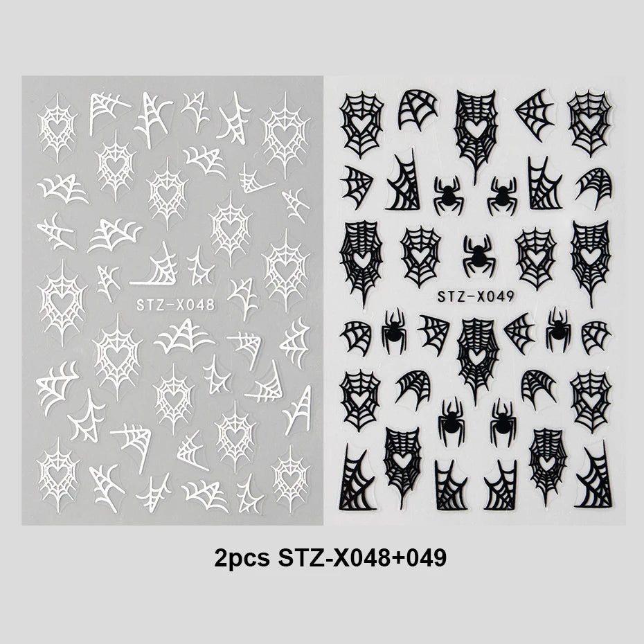Halloween Nail Sticker – Spooky Designs