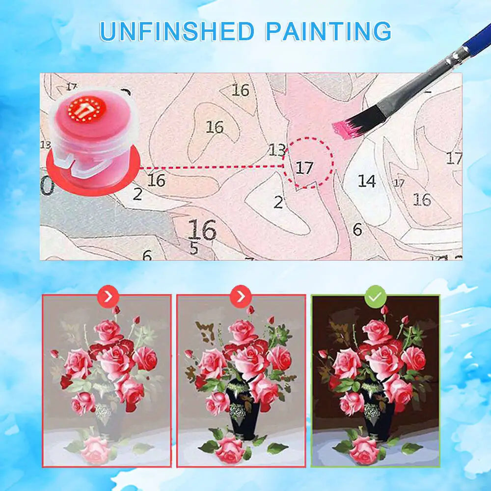 Malen nach Zahlen – Eleganz einer Tänzerin - sunny.side-Productions