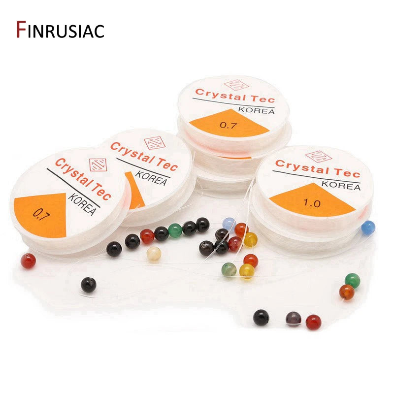 Schmuck-Schnur – klare Flexibilität