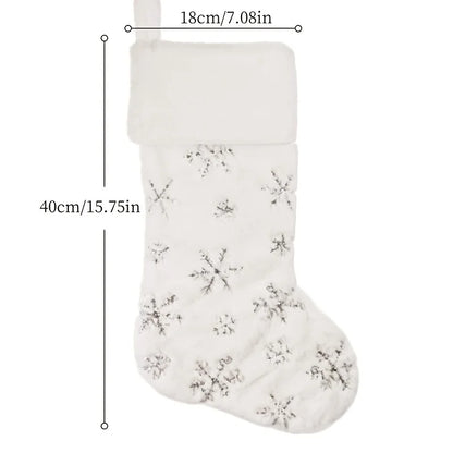 Weihnachtsstrumpf – Festliche Kamin-Deko