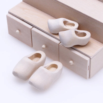 Mini Holz-Clogs – Winterklassiker Wichtelwelten