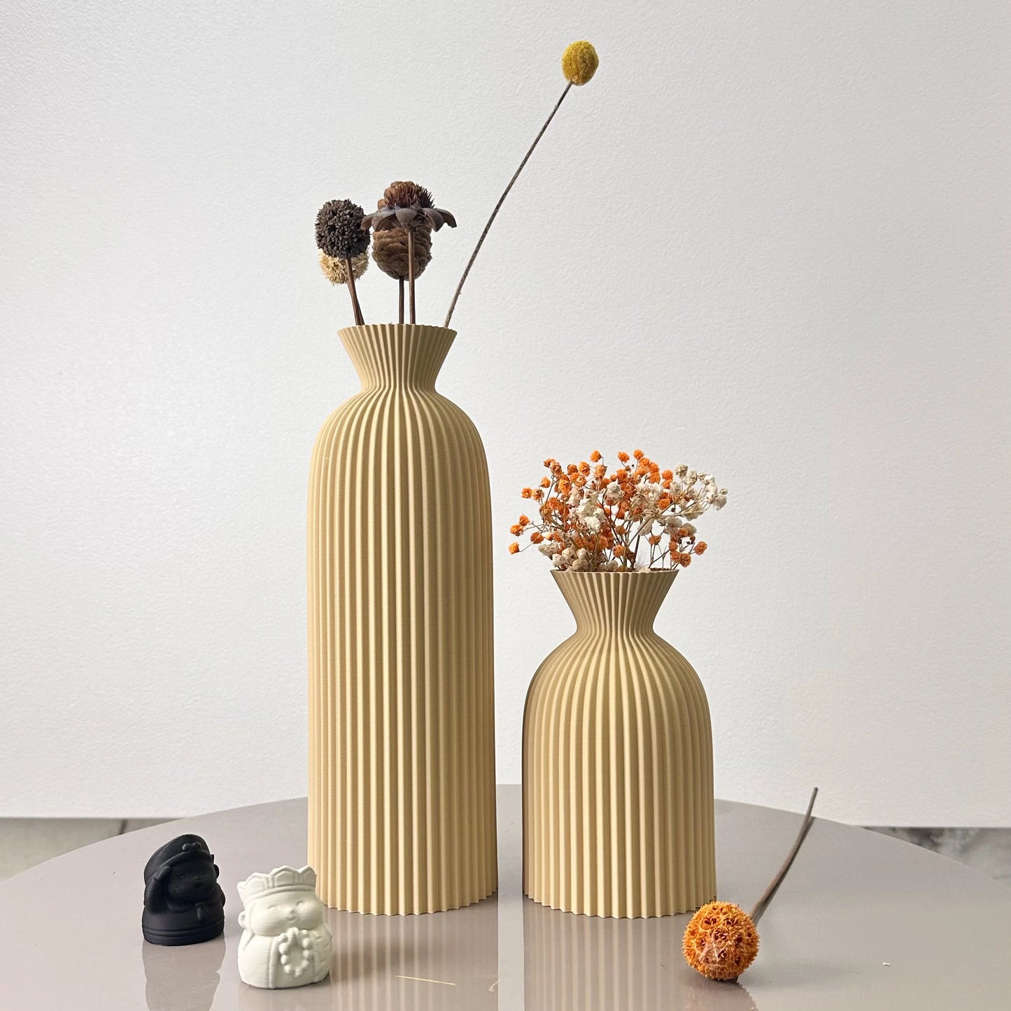 Vasen-Set – Minimalistische Eleganz & natürliche Harmonie