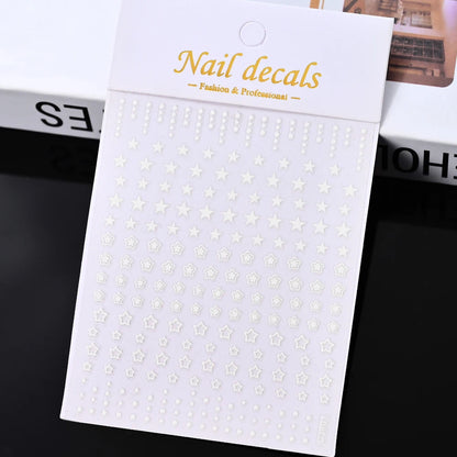 3D Nail Sticker – Sonne, Mond & Sterne